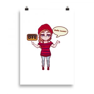 Katja Chibi Poster