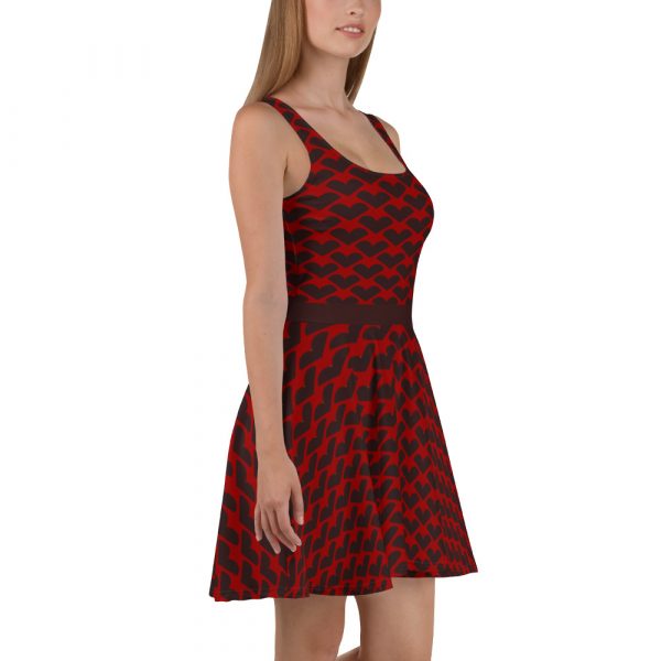Black Heart Skater Dress – Bild 4